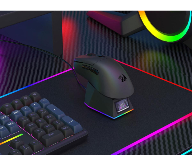 Redragon OUTLET - Ebony Ultra PAW3950 30000 DPI Czarna - 1539466 - zdjęcie 10